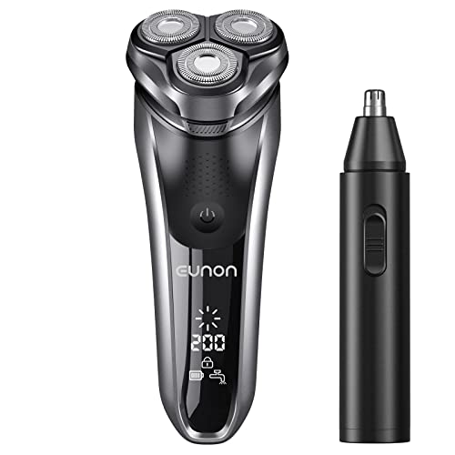 EUNON Electric Shaver for Men - Wet and...