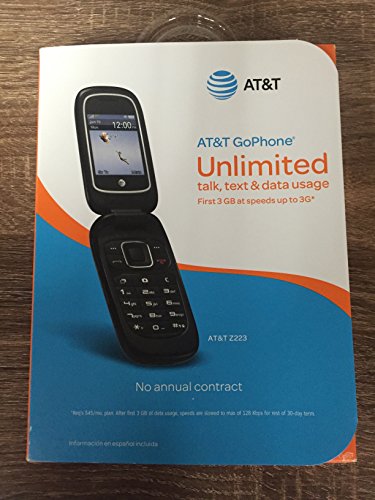 ZTE Z223 AT&T Prepaid (U.S. Warranty)