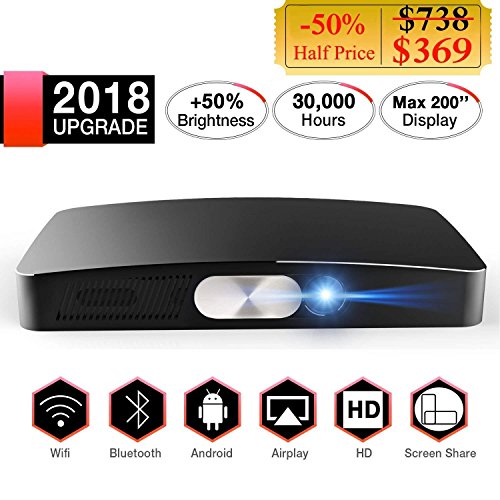 Portable Projector, (2018 Upgraded)...