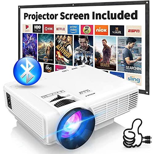 2023 Upgraded Mini Projector with...
