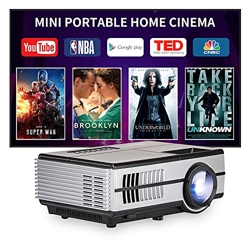 Portable Mini Projector 1080P Supported,...