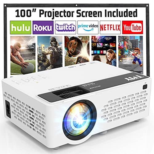 TMY Projector, Upgraded 8500 Lumens with...